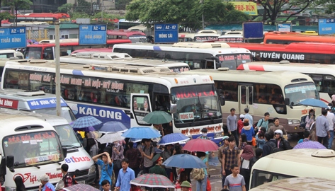 Không cải tạo tăng kích thước khoang chở hành lý của xe chở người
